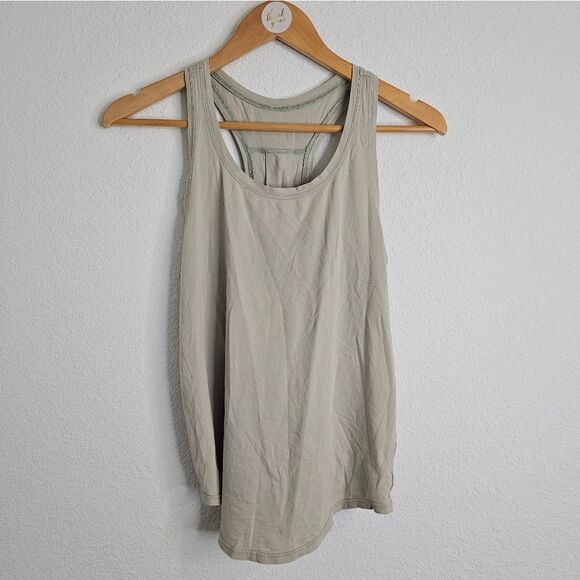 Lululemon racer back tank, size small, light sage green - Picture 1 of 5